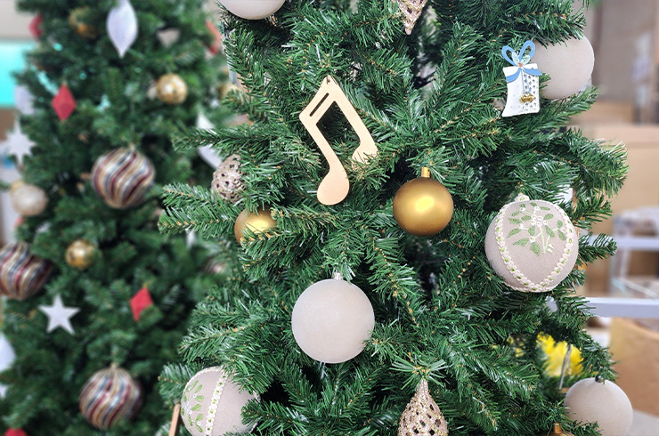 製作風景：クリスマスツリーのアイキャッチ画像